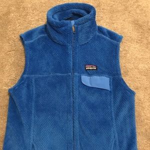 Blue women’s Patagonia vest
